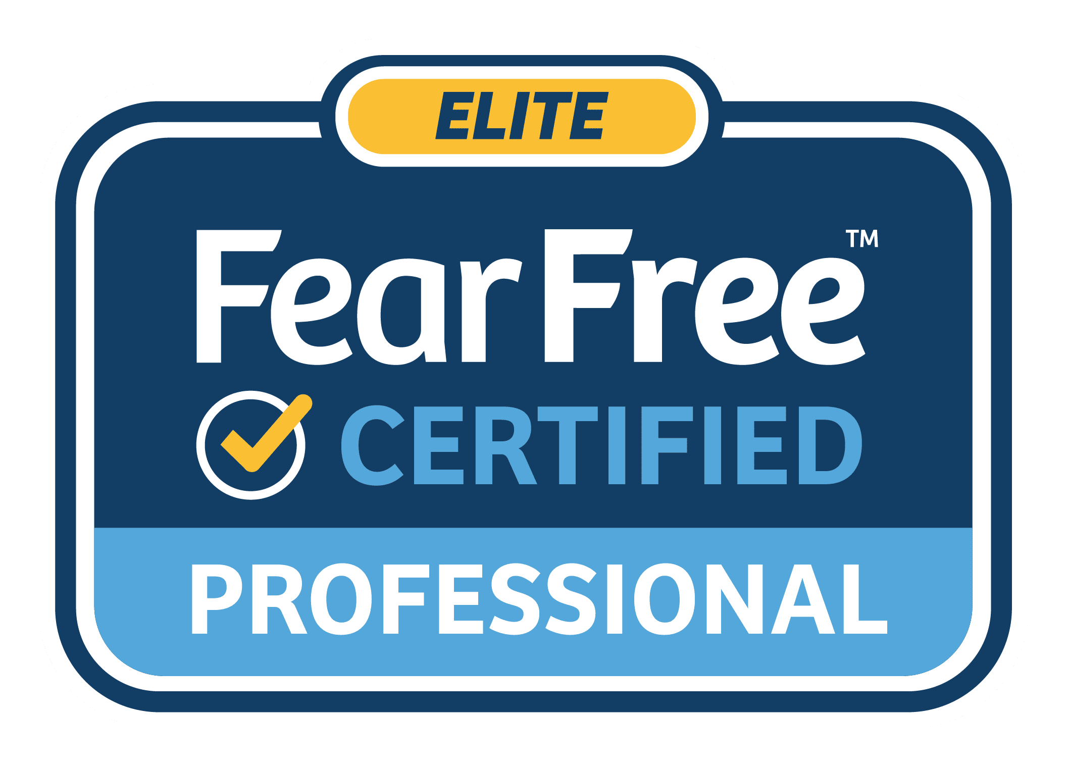Fear Free Elite Certified Badge Fear Free Elite Certified Badge