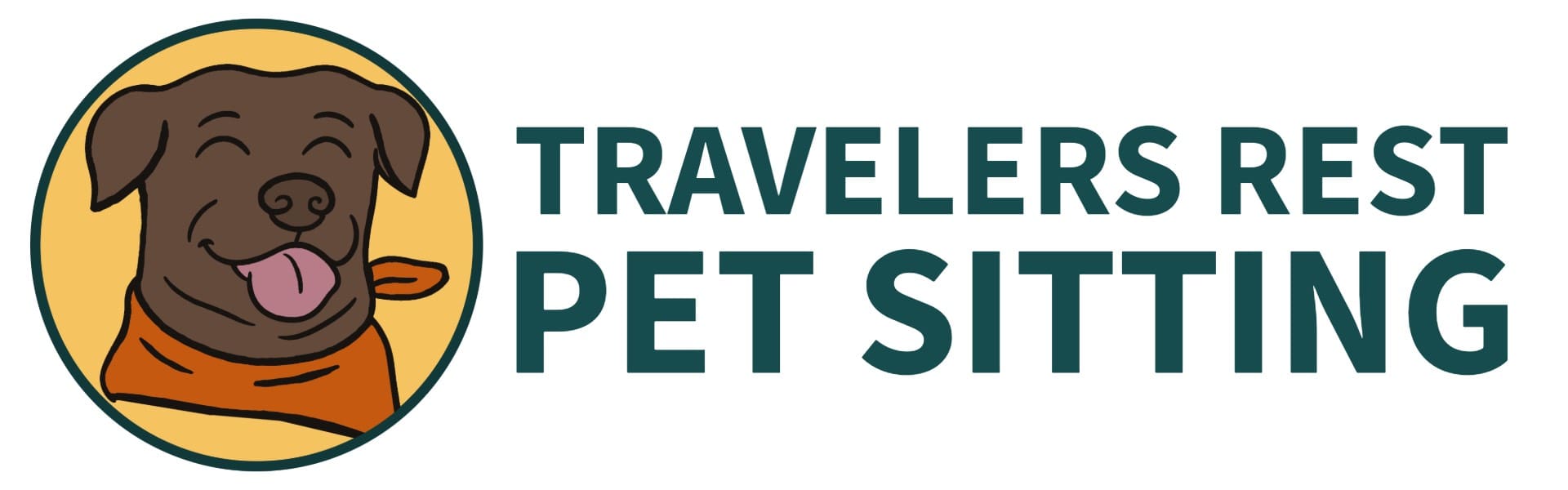 Travelers Rest Pet Sitting Logo
